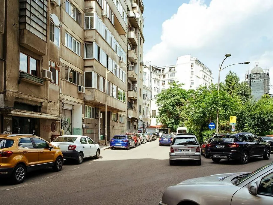 Apartmán Sunny Modern Studio - Cismigiu Park & Old Town Bukurešť